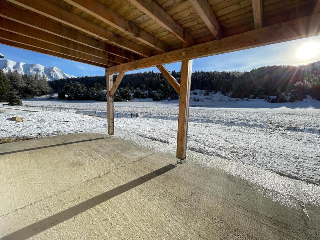 Appartement Lumineux Neuf Dans Bas De Chalet Le Douglas Ла-Жу-дю-Луп Экстерьер фото